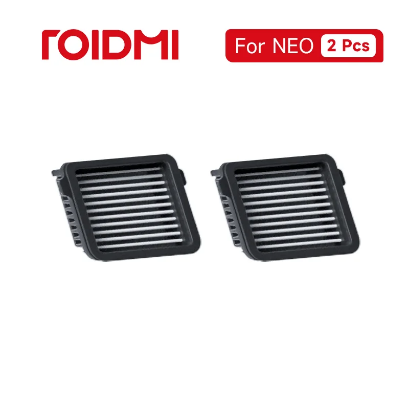 Accessories for ROIDMI NEO, filter element, soft velvet roller brush