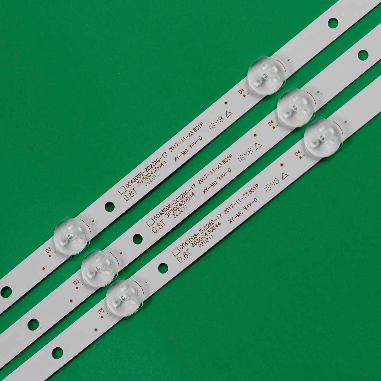 Strip LED untuk strip strip GC43D08-ZC22AG-15 GC43D08-ZC22AG-23 13 14