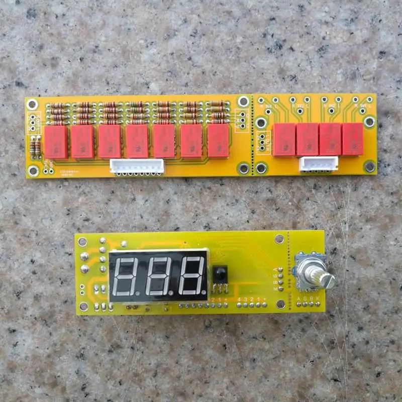 New HIFI remote control volume board Relay version 128 levels Exponential constant input impedance JV8