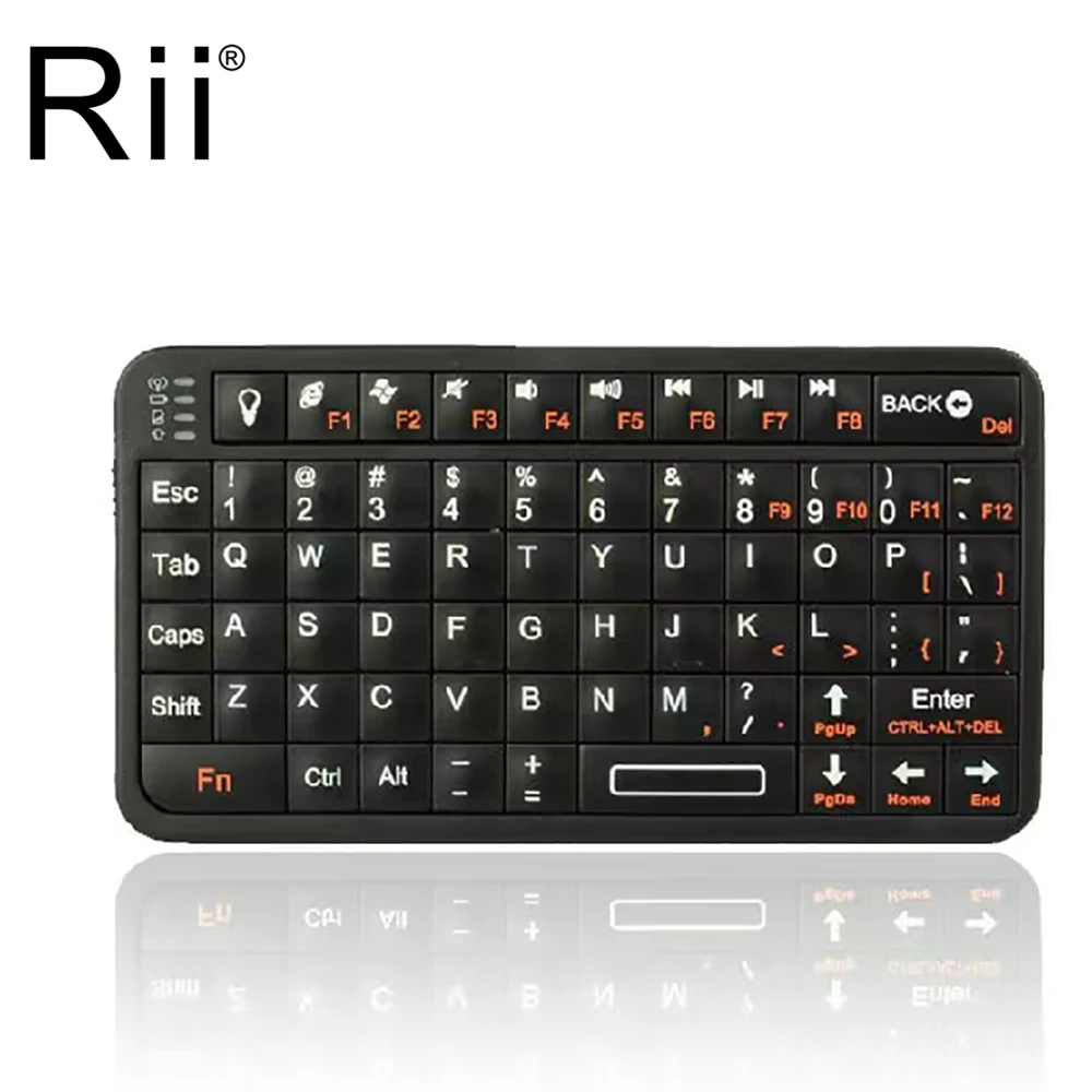 Rii 518BT Klawiatura Bluetooth Mini bezprzewodowa klawiatura Mysz Zdalny touchpad dla Android TV Box PC