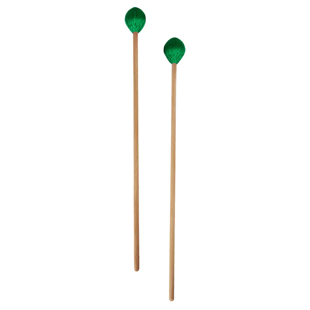 

2 Pcs Marimba Stick Hammer Sticks Major Hickory Purple Nylon Core Xylophone Percussion