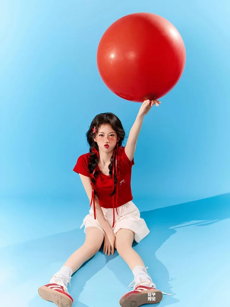 

Summer 2026 Korean Style Sweet Girl Art Photo Shooting Clothing New Arrival at Photo Studio for Ladies Elegant Fashion