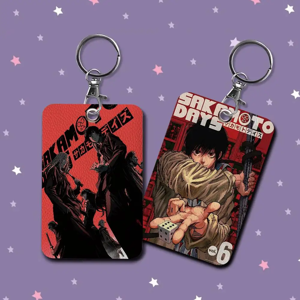 Popular Action Anime Nagumo Yoichi SAKAMOTO DAYS Card Holder Suitable For Bank Business Work Card Holder Credit ID Card Badge