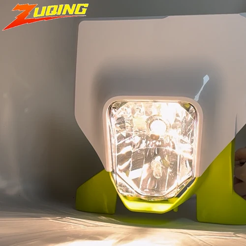Para Husqvarna, accesorios, luz para faro de motocicleta, mecha, lámpara halógena FC FE TC TE 125 300 300i 250 450 700 Enduro Pit Dirt Bike