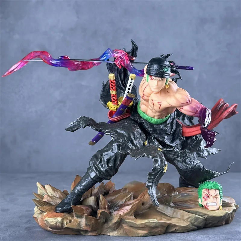 

Bandai One Piece King IU STUDIO break Series One Knife Bloody Solon Animation Hand-made Model Ornaments