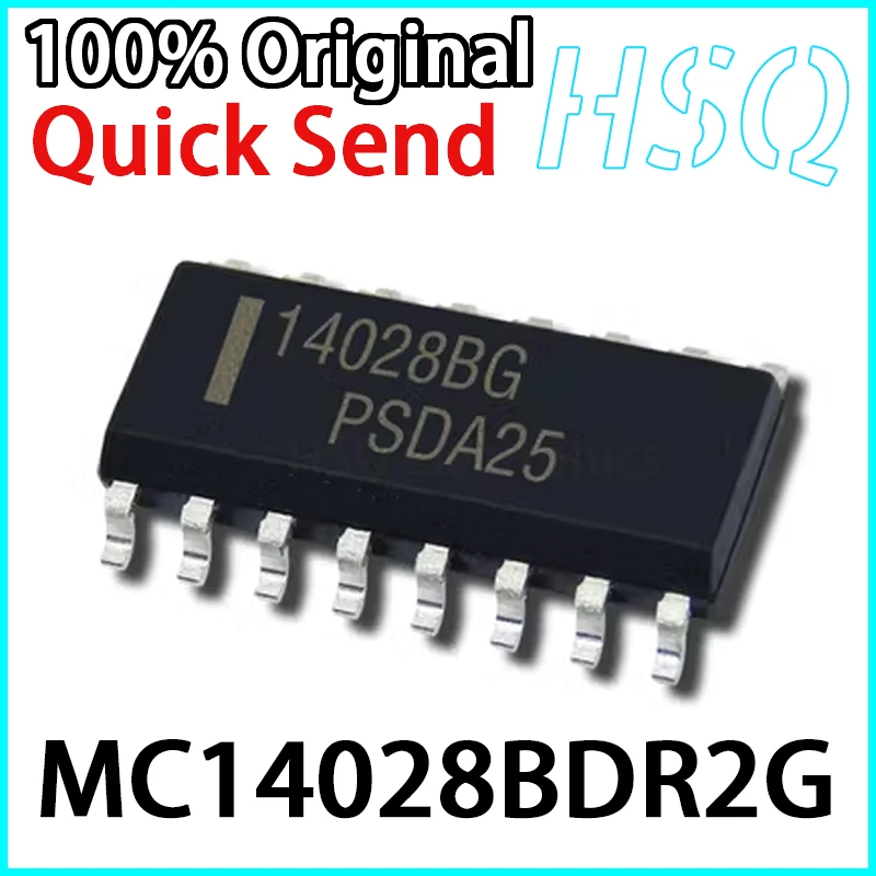 5PCS New Original MC14028BDR2G MC14028BG SOP14 Signal Switch/codec/multiplexer