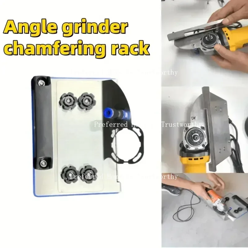 

Stainless Steel Angle Grinder Chamfering Device 45° Chamfer Cutting Metal Ceramic Tile Chamfering Frame Portable Chamferer Tools