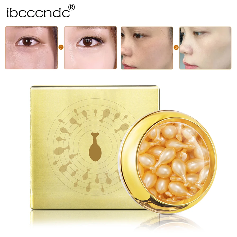 30Pcs/Bottle Retinol Capsules Essence Moisturizing Anti-aging Face Serum Spot Removing Anti Wrinkle Cream Face Care