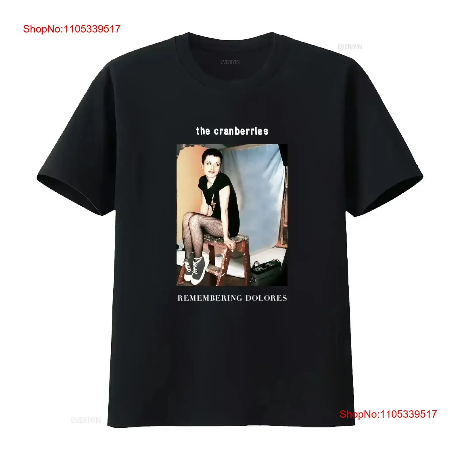 New Rare The Cranberries For Fans All Size T Shirt 1N2830 long sleeves vintage Washed Casual Soft Breathable homme vintage