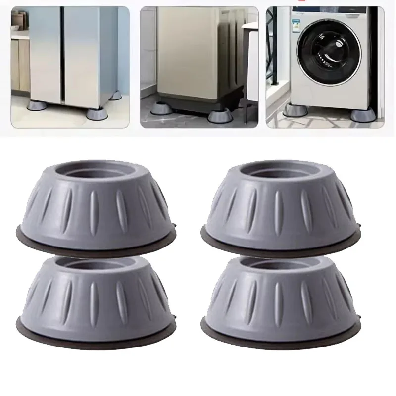 4/16/28Pcs Anti Vibration Feet Pads Rubber Legs Slipstop Silent Skid Raiser Mat For Washing Machine Support Dampers Stand Tools