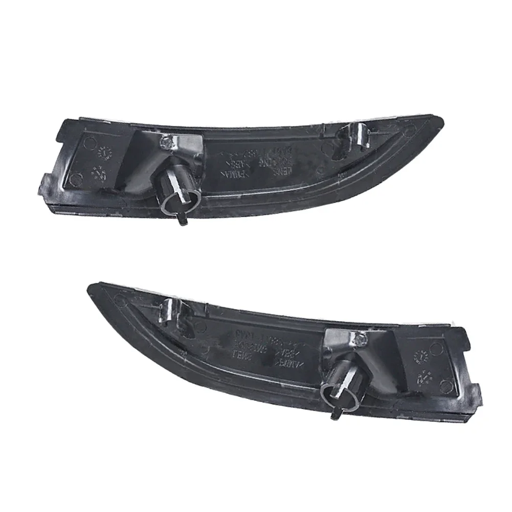White Reversing Mirror Steering Lamp Rearview Mirror Steering Lamp Without Bulb Lights Suitable For 2008-2016 Ford Fiesta Mk8