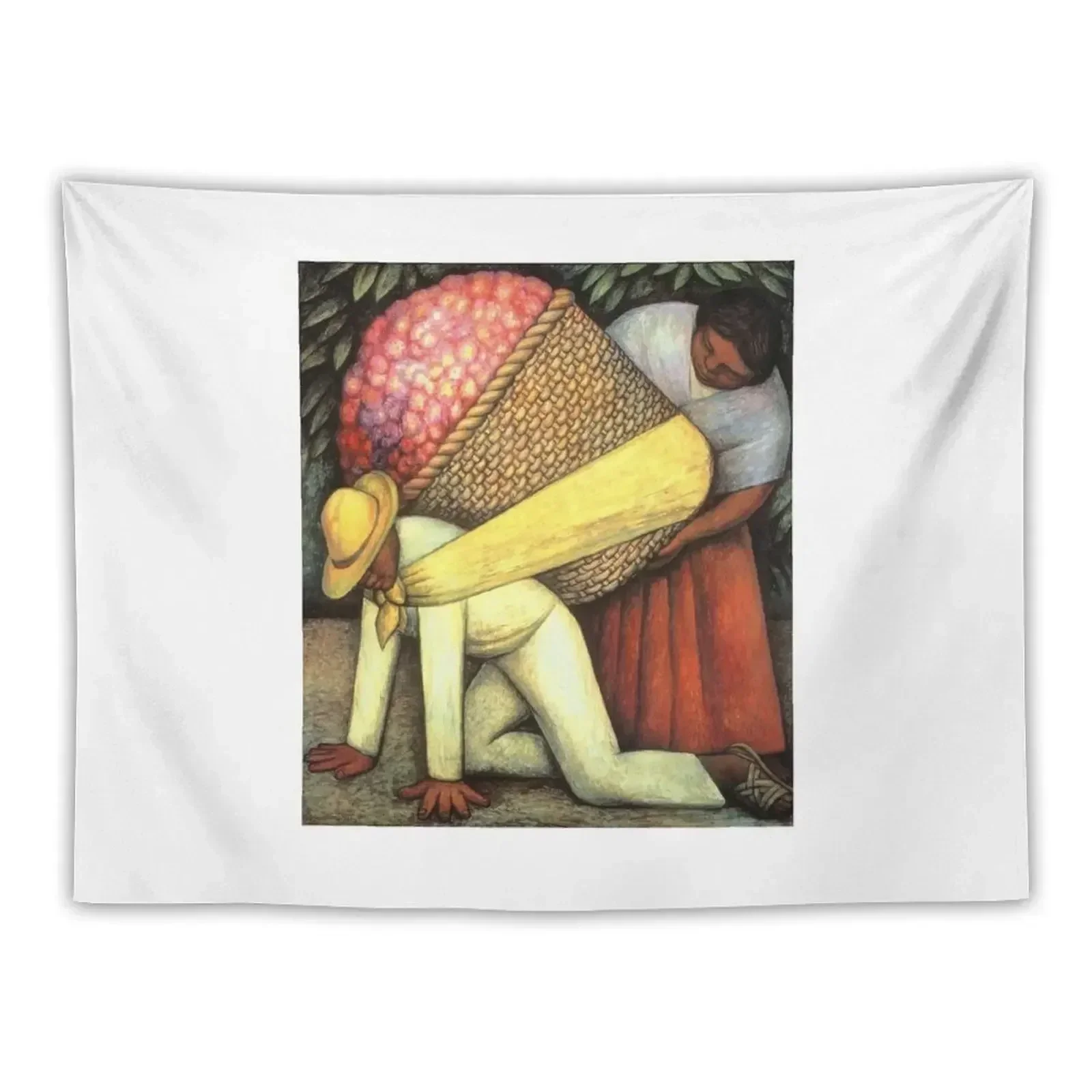 

Diego Rivera The Flower Carrier 1935 Tapestry Carpet On The Wall Japanese Room Decor Tapestry