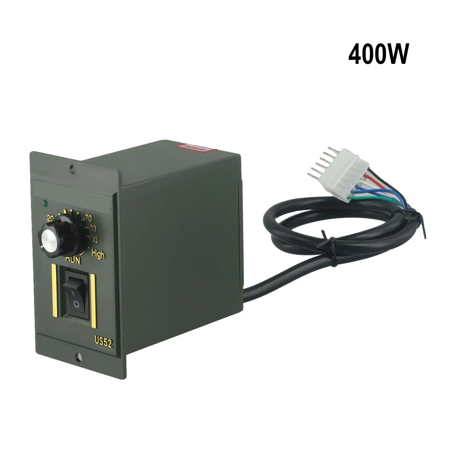 AC220V Motor Speed Regulator US52 Motor Speed Controller Adjustable Switch Long Service Life and Wide Control Range