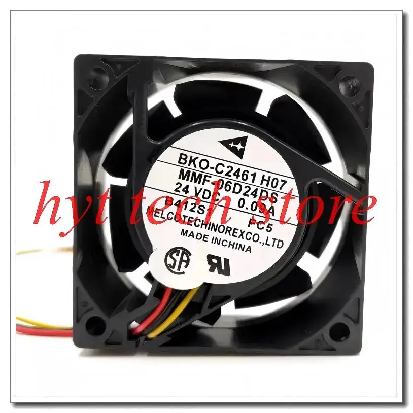 MMF-06D24DS MMF-06D24ES DC 24V 0,09A BKO-C2461H07 Kipas Pendingin Inverter Server, 100% diuji sebelum pengiriman