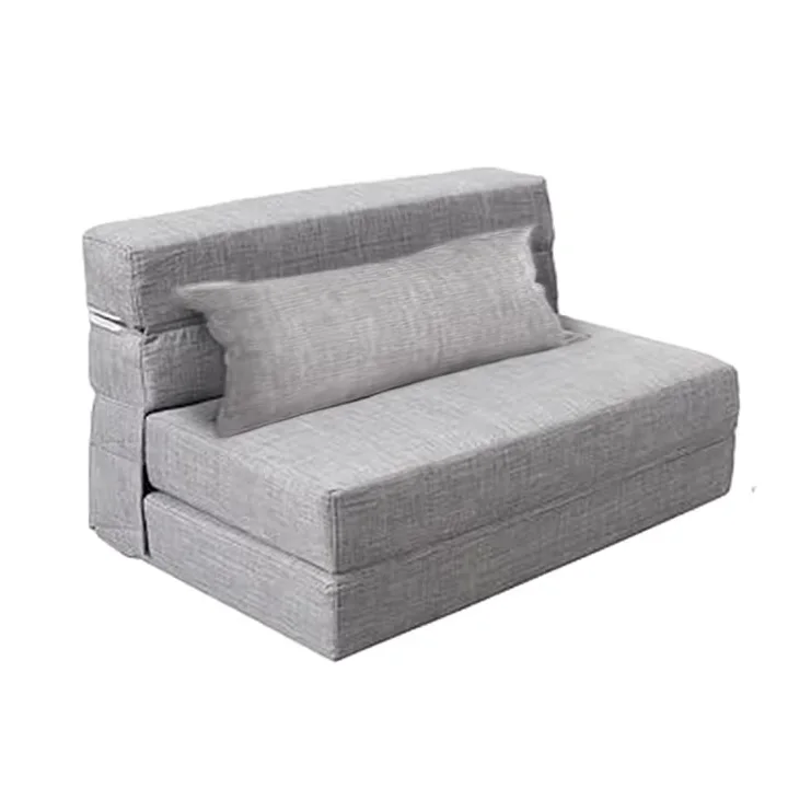 

Single size 4 folding bed mattress folding sofa with foldable washable cover
