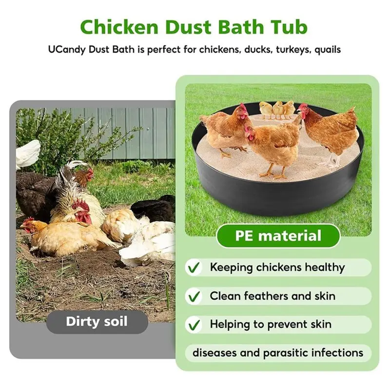 DTEN-Chicken Dust Bath Tub, 28