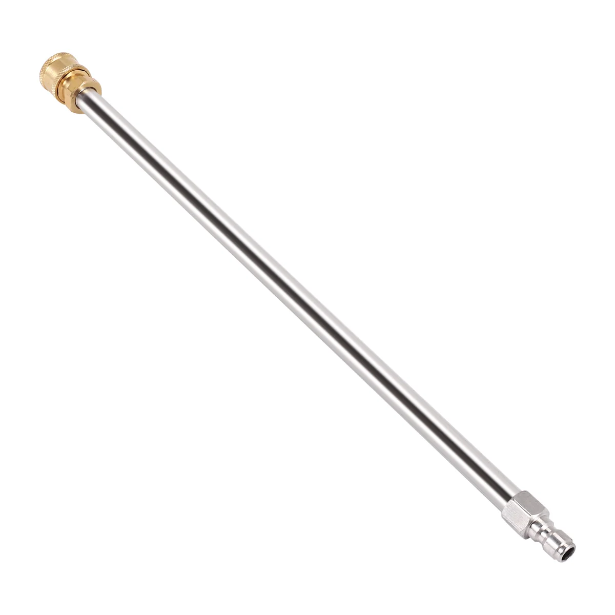 Pressure Washer Extension Rod 17-Inch Stainless Steel 1/4 Inch Quick-Connect Electric Washer Nozzle