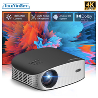 Touyinger ET32 1500ANSI Full HD 4K Projector  5G WIFI Home theater Media Video Player Smart Beamer