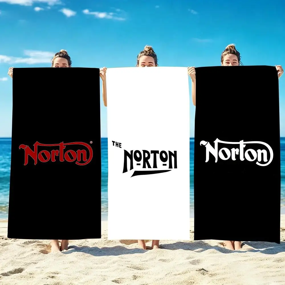 Brand Norton Motorcycles Towel Microfiber beach towel, quick-dry, sand-free, ultra-fine fiber, super soft.