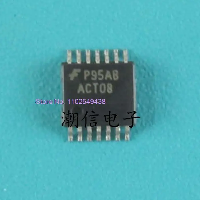 10PCS/LOT  ACT08 74ACT08MTC  TSSOP-14