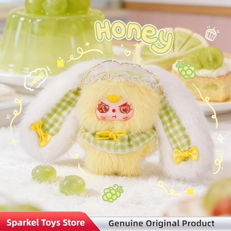 

Genuine Baby Three Pocket Bunny Treasure Series Blind Box Cute Vinyl Plush Bag Pendant Doll Collect Toys Birthday Gift For Girls