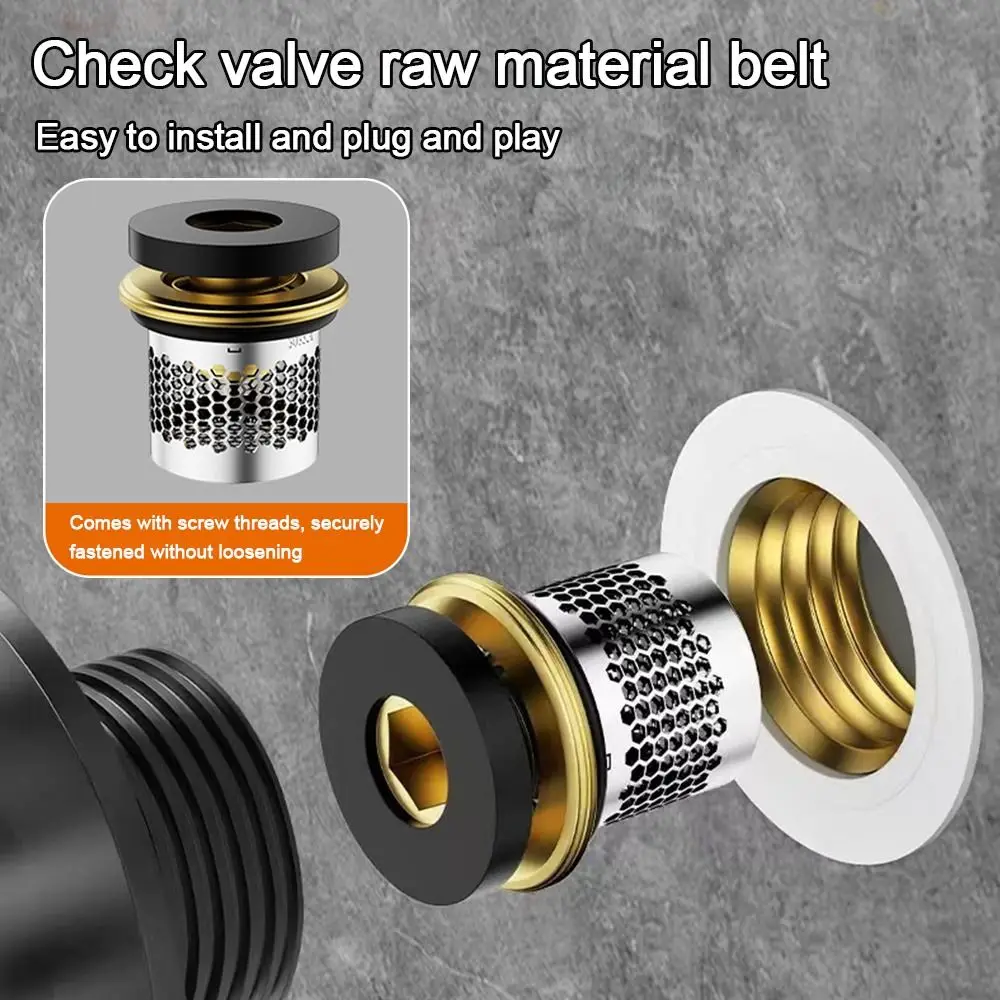 

прочный металлический запорный клапан для воды, 2 шт./компл., универсальные угловые клапаны без возврата, сменная прокладка, герметичные уплотнительные кольца, прокладка