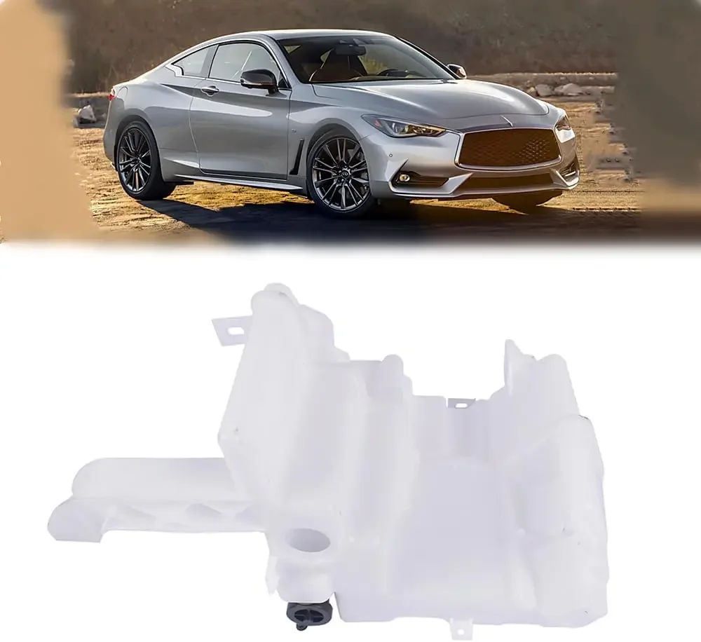 

Windshield Washer Bottle Tank with Motor Replacement for Infiniti Q50 Q60 Nissan Z 2014-2020 28910-4HB0A 289104HB0A