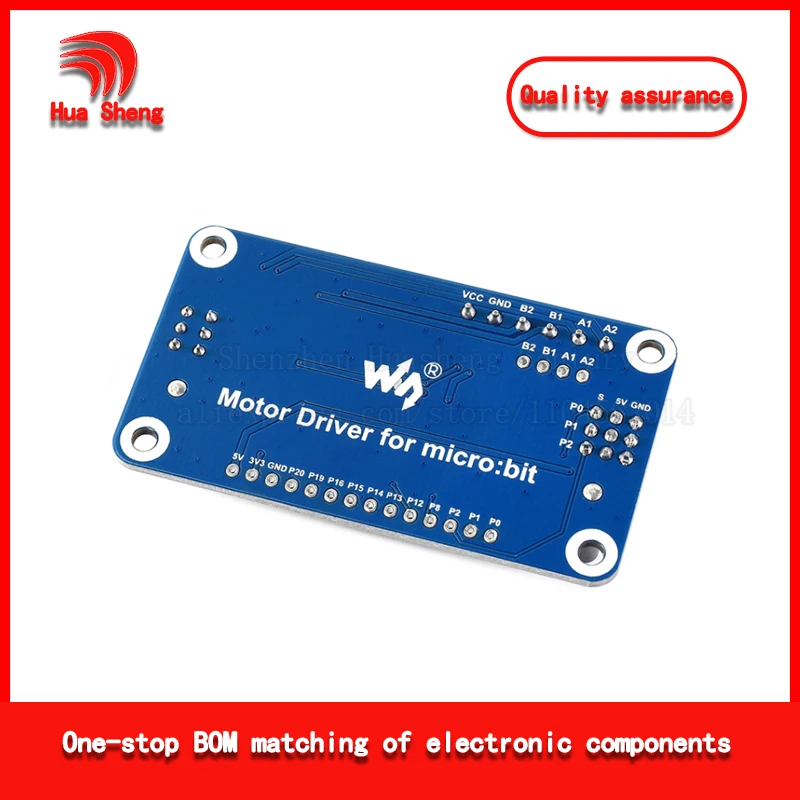 Micro:Bit Motor Driver Board Can Drive Two Dc Motors and Three Servo Motors;