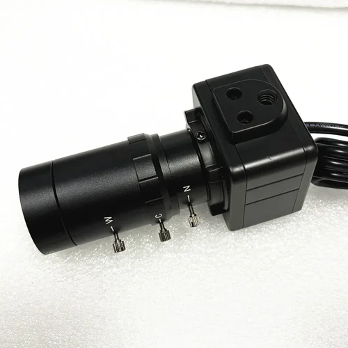 Imagen 2 del producto Cámara web USB 4K de 8MP IMX415 con lente CS Varifocal de 5-50mm caja 2K 5MP cámara Usb Industrial OTG UVC Compatible Plug And Play