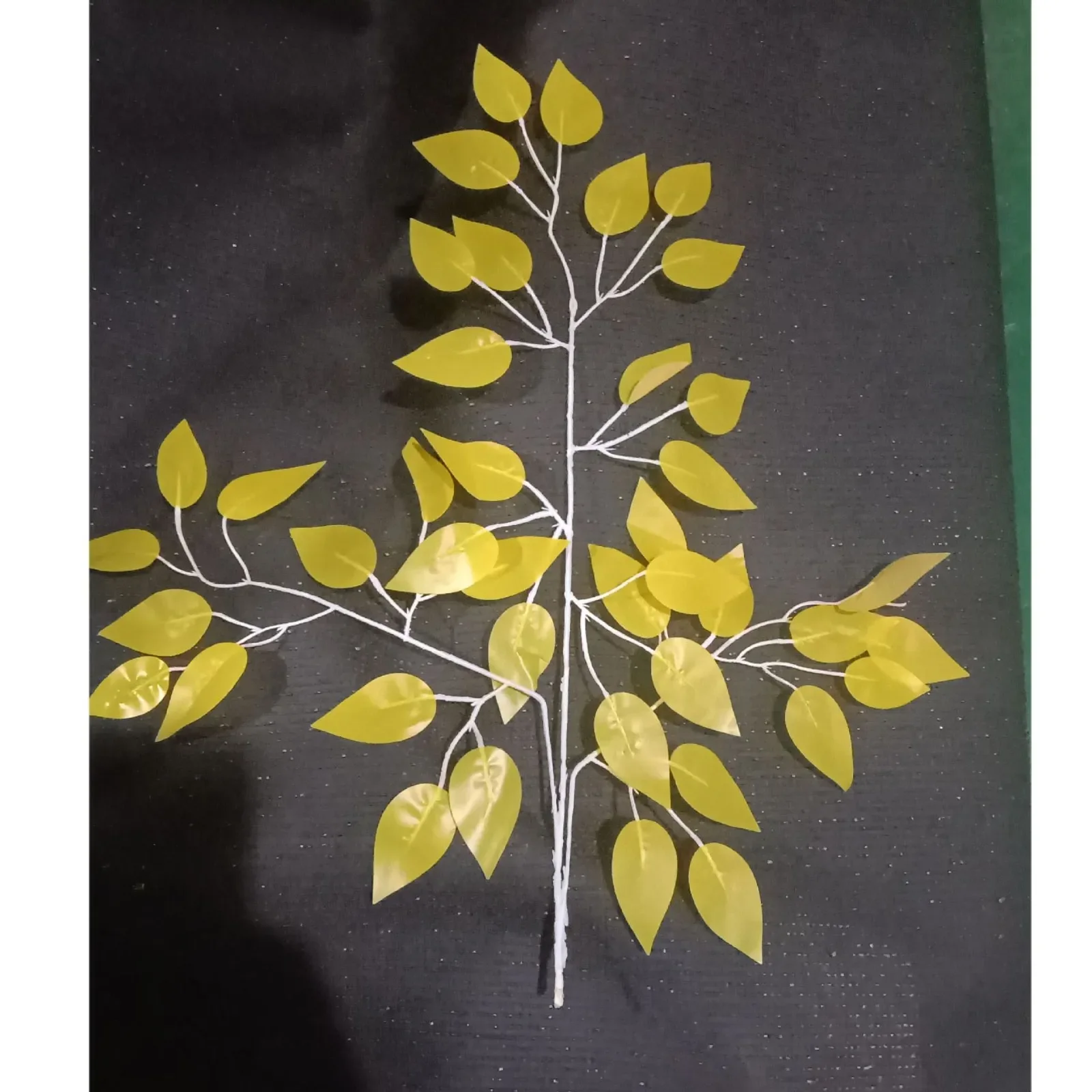 Simulation golden banyan birch fake tree window decoration landscaping indoor and outdoor large landscape floor green plant