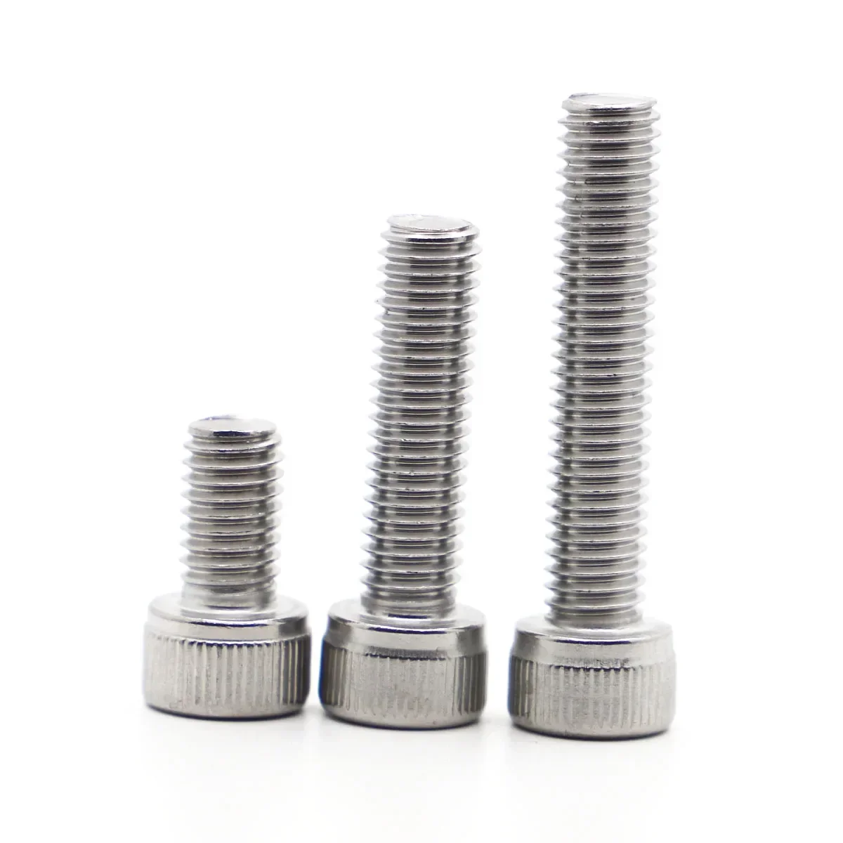 2-50pcs DIN912 M1.4 M1.6 M2 M2.5 M3 M4 M5 M6 M8 M10 A2-70 304 Stainless Steel Allen Hexagon Hex Socket Cap Head Screw Bolt