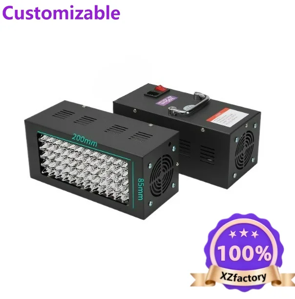 Factory Direct 2026 High power LED ink shadowless UV glue curing light green PCB board protection seamless hook bonding