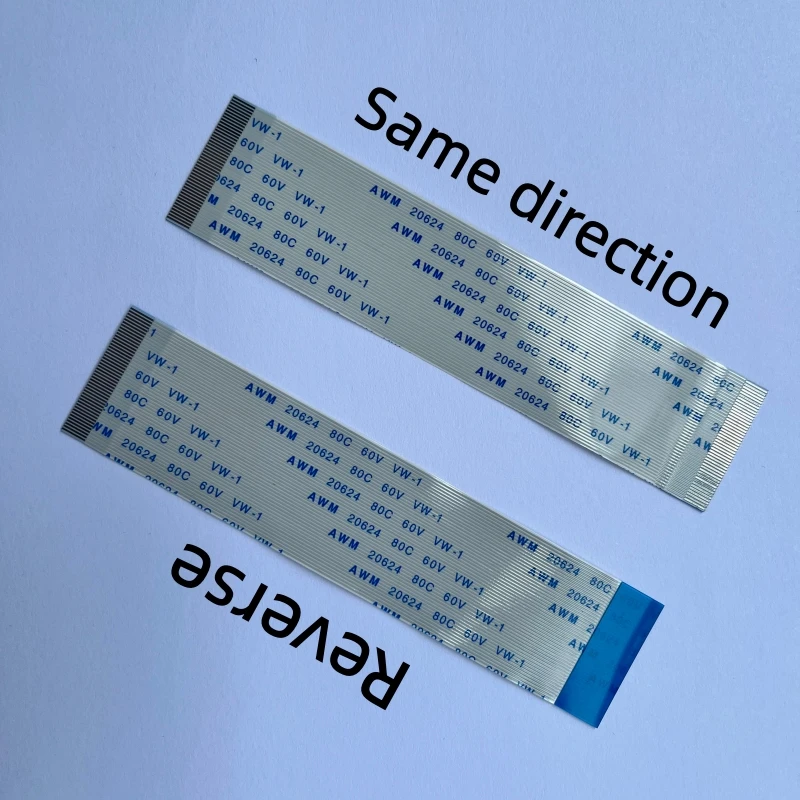 10PCS FFC Flat Flexible Cable 0.5-80A/B 0.5 Pitch 80P in The Same Direction/Reverse Extension Cable 80P Flexible Cable