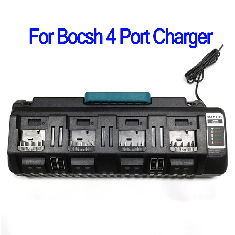 3A Charging Current Li-ion Battery Charger BS1418-04 for BOSCH 14.4V 18V BAT609 BAT609G BAT618 BAT618G High Quality