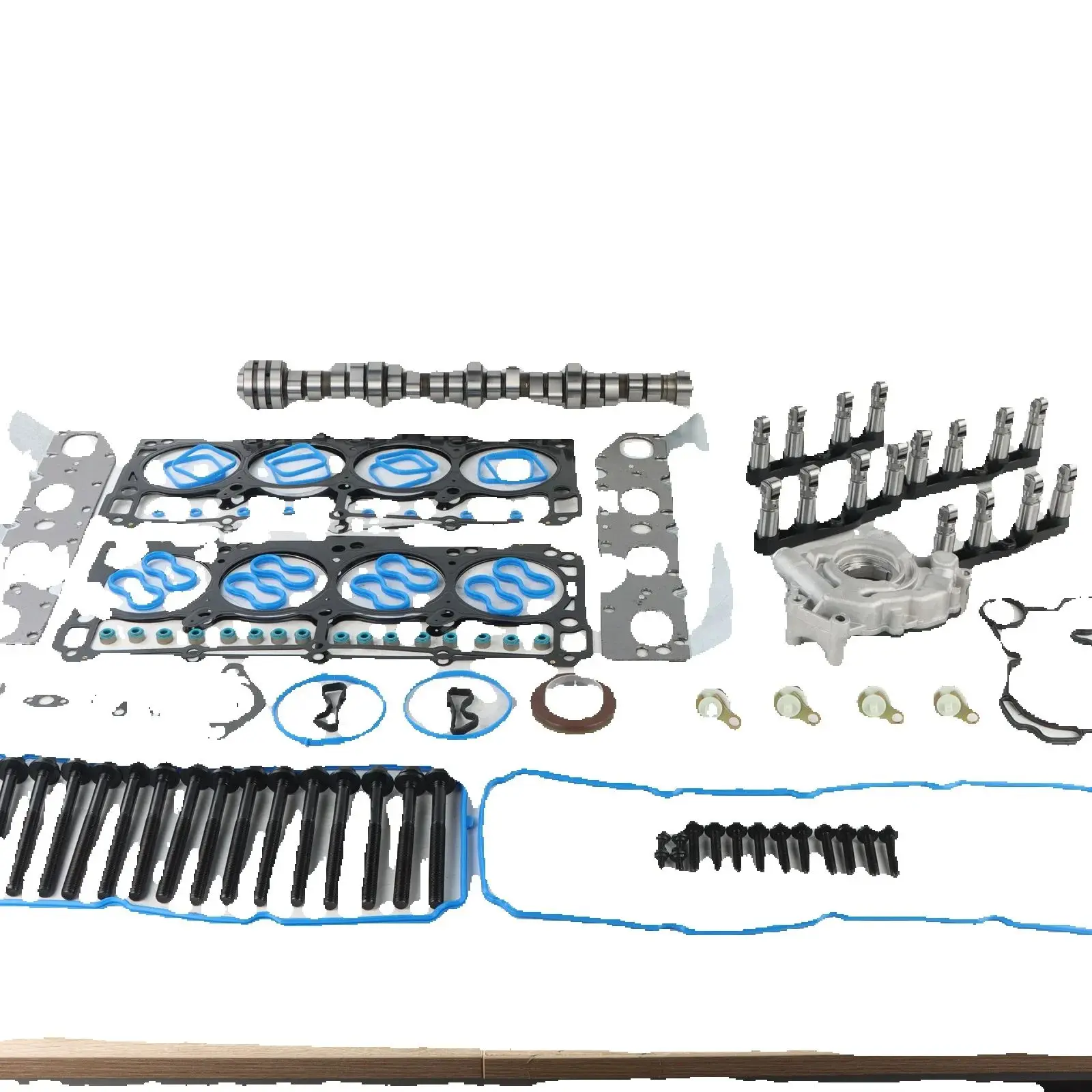 1Set Camshaft Kit Head Gasket Oil Pump 53022377AC 53022378AC 53021664AH For 2009-2019 GMC Sierra Chevrolet Silverado 1500 5.7L