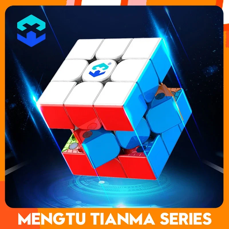 [CubeFun]MoreTry TianMa X3 3x3 UV Magnetic Magic Speed Cube Stickerless Magic Cube Puzzle Kids For Children Toys