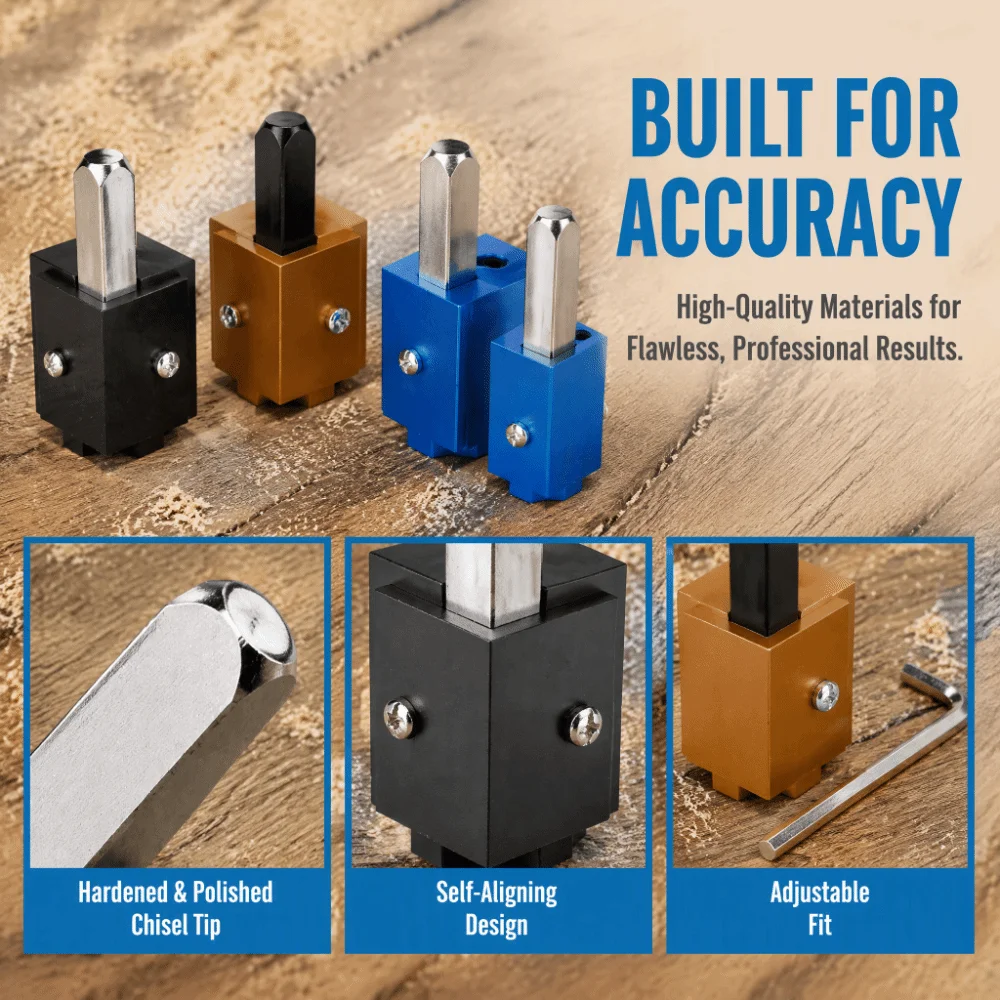 High Accuracy Right Angle Corner Chisel Precision Squaring Quick Cutting Edge Woodworking Corner Chisel Mortise Chisel