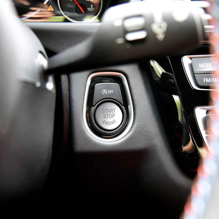 Start Stop Engine With OFF Button To Start Engine Start Button Cover For BMW G Chassis G01 G11 G20 G30