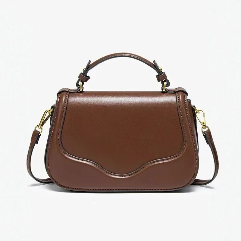 

Fashionable 2025 New Style Commuter Shoulder Bag Casual Crossbody Women's Handbag with Internal Zipper Square Shape