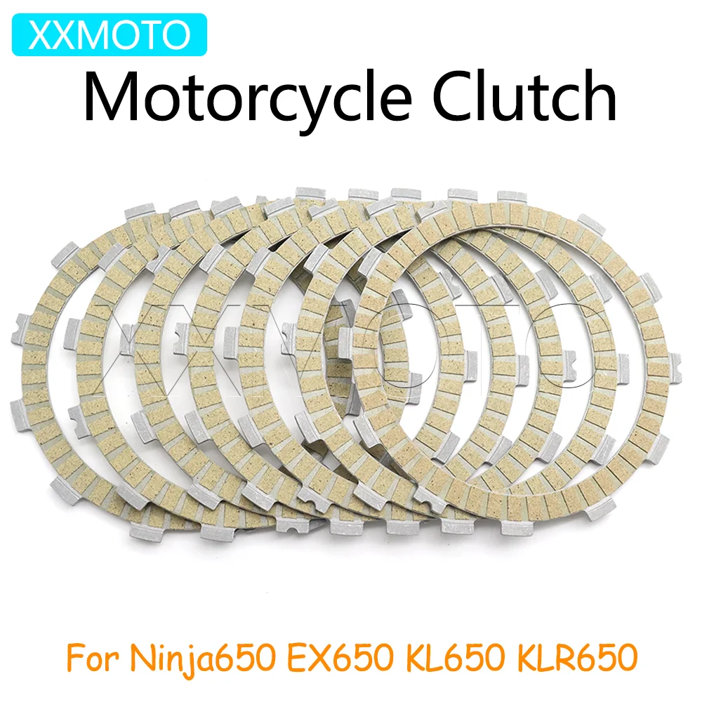 Para KAWASAKI Ninja650 EX650 Ninja EX 650 2009-2018 2019 KL650 KLR650 KL KLR 650 Kits de Discos de Embrague de Motocicleta