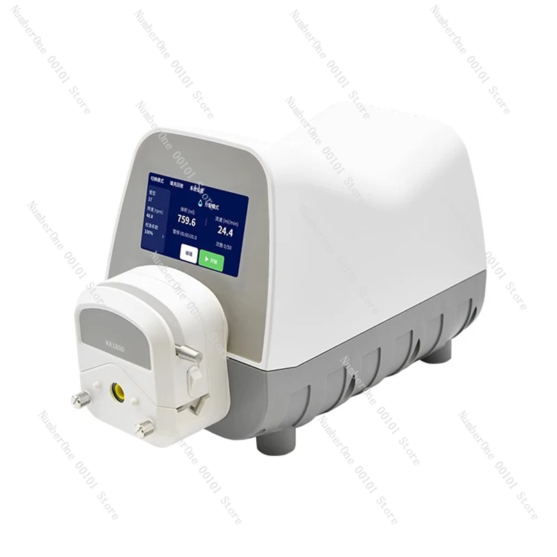 High Flow Peristaltic Pump WiFi AC110-220V UIP3 Stepper Motor Dosing Pump with RS485,Foot Switch for Lab and Filling