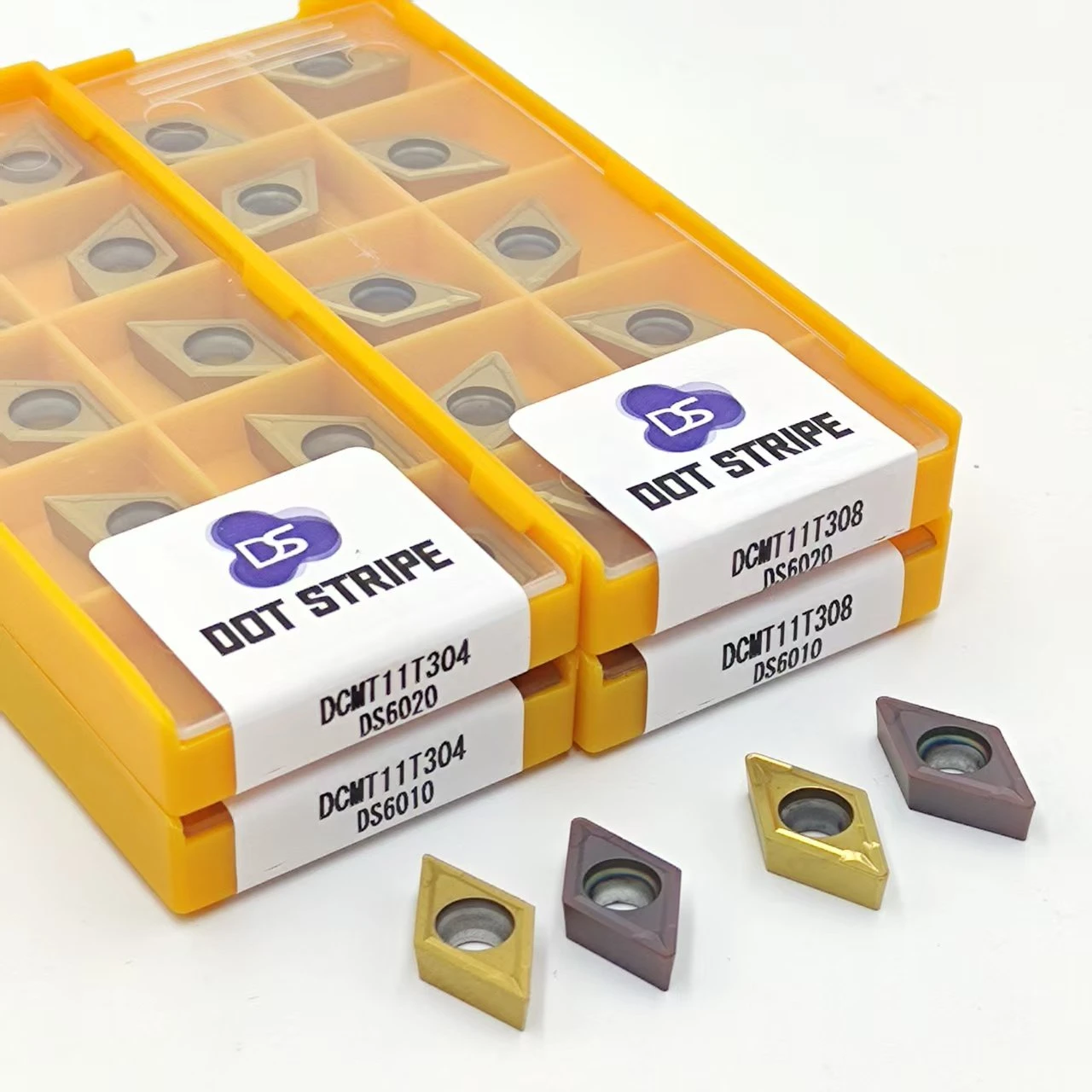 Токарный инструмент DCMT070204 DCMT070208 DCMT11T304 DCMT11T308 VP15TF UE6020 US735, токарный инструмент DCMT 070204/070208, пластины из твердого сплава