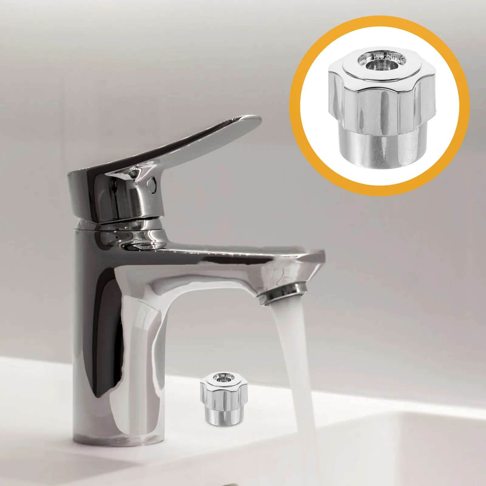 

Набор из 6 пластиковых ручек для смесителя: универсальные ручки для душа, ванны, кухни, умывальника, для горячей и холодной воды