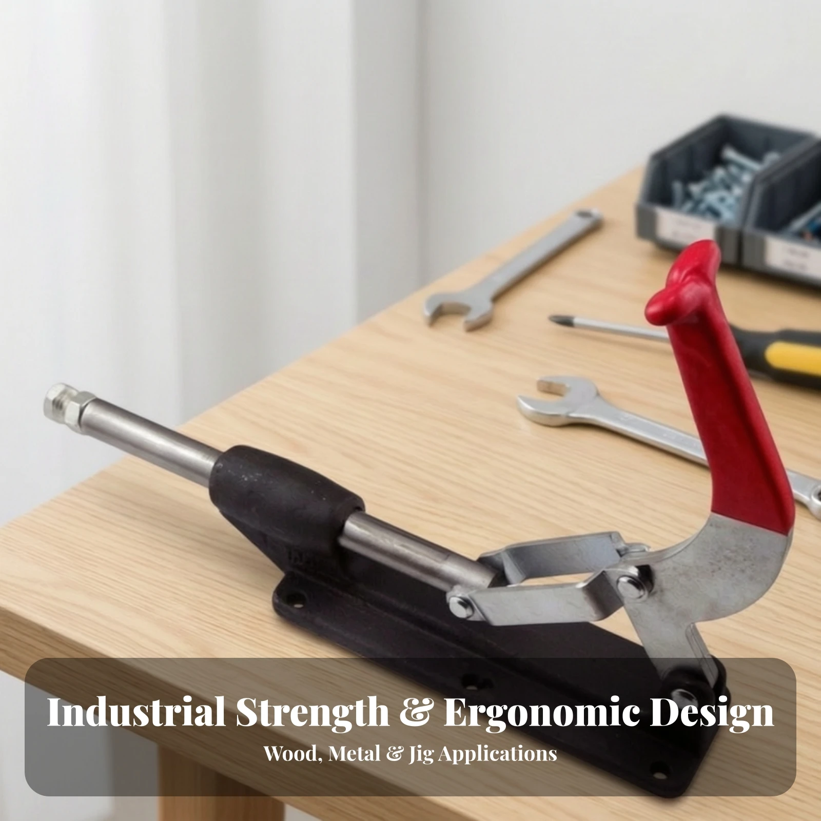 Woodworking Workbench - Schnellspannvorrichtung, Industrielle Winkel-Spannvorrichtung, Manuell Einstellbar für