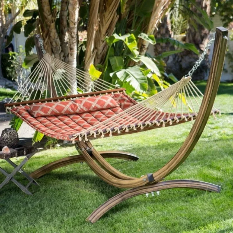 

2026 Free Standing Hammock Wooden Free Standing Hammock Wooden Garden Hammock