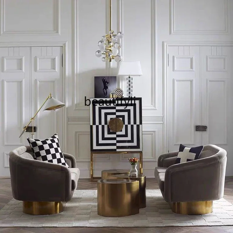 

Living Room Meal Side Top Cabinet Mirror Cabinet Hallway Furnishings Hardware Furniture Modern Decorative Wine Cabinet