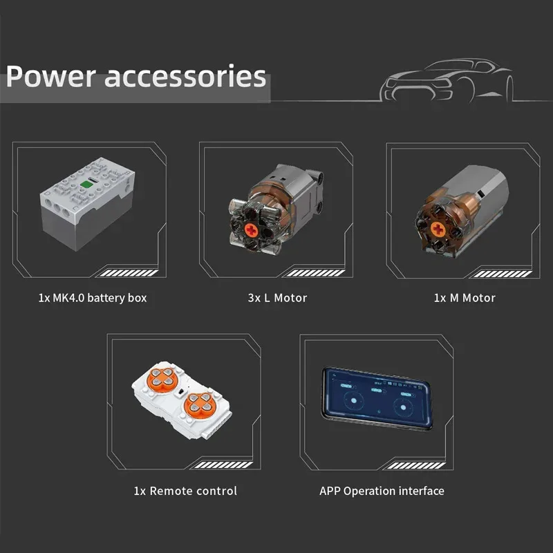 New 2025 Mould King 17086 Remote Control Reclaiming Machine Building Blocks Educational Toys Adults Children Boys Gifts view 5