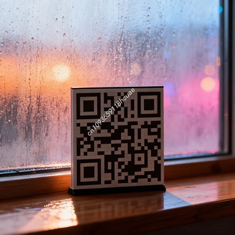 

1190pcs MOC QR Code Base Double Sided Your Own Codes Creator Model Building Blocks Architecture Toy Christmas Gift Kids