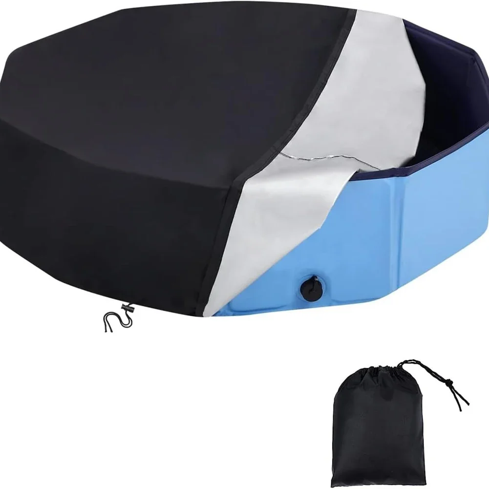 For Pool Protection Dog Pool Cover Weather Resistant Outdoor Pool Cover Comprehensive Pool Protection For Kiddie Pools