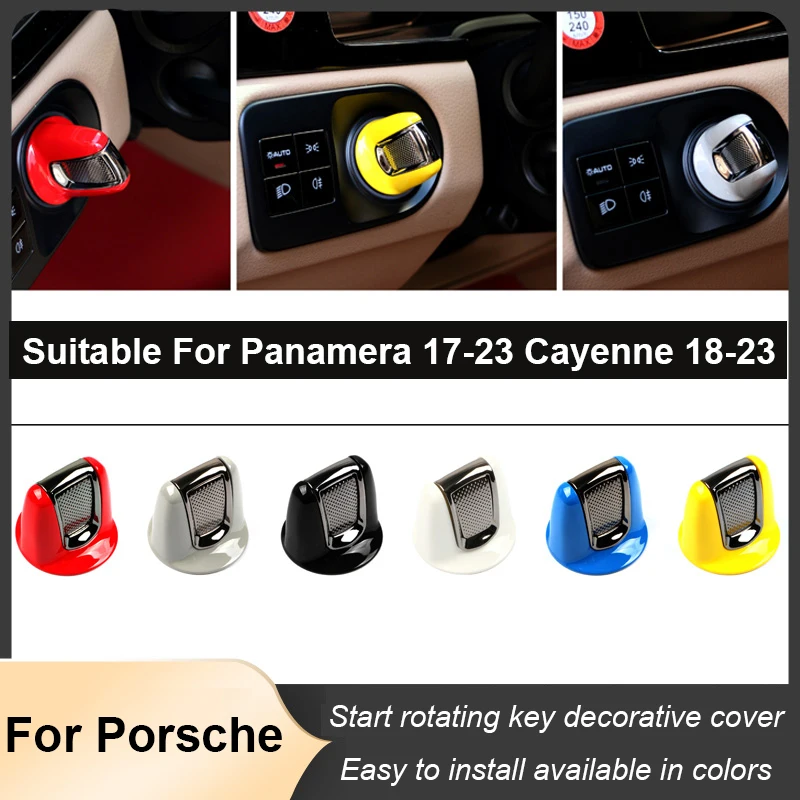 

For Porsche Cayenne 2018-2023 Paramera 2017-2023 Car Start Stop Engine Button Key Ignition Switch One key Start Button